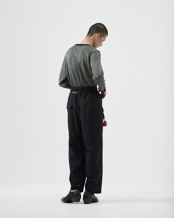 BED J.W. FORD Lame Thread Flea Trousers | hartwellspremium.com