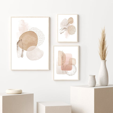 Tableau minimaliste dans la chambre