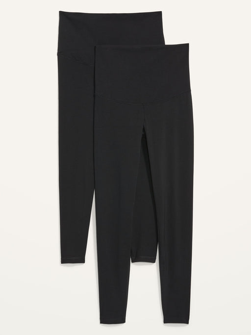 Maternity Rollover-Waist PowerChill Boot-Cut Leggings