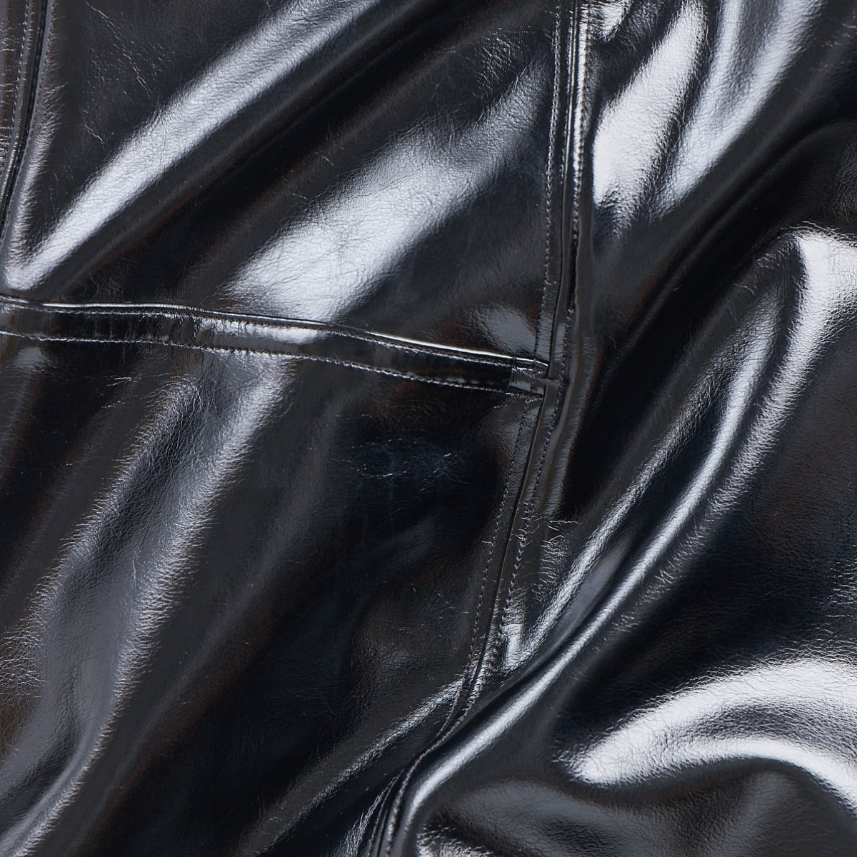 Faux Patent Leather Leggings - Black – Sanne Alexandra