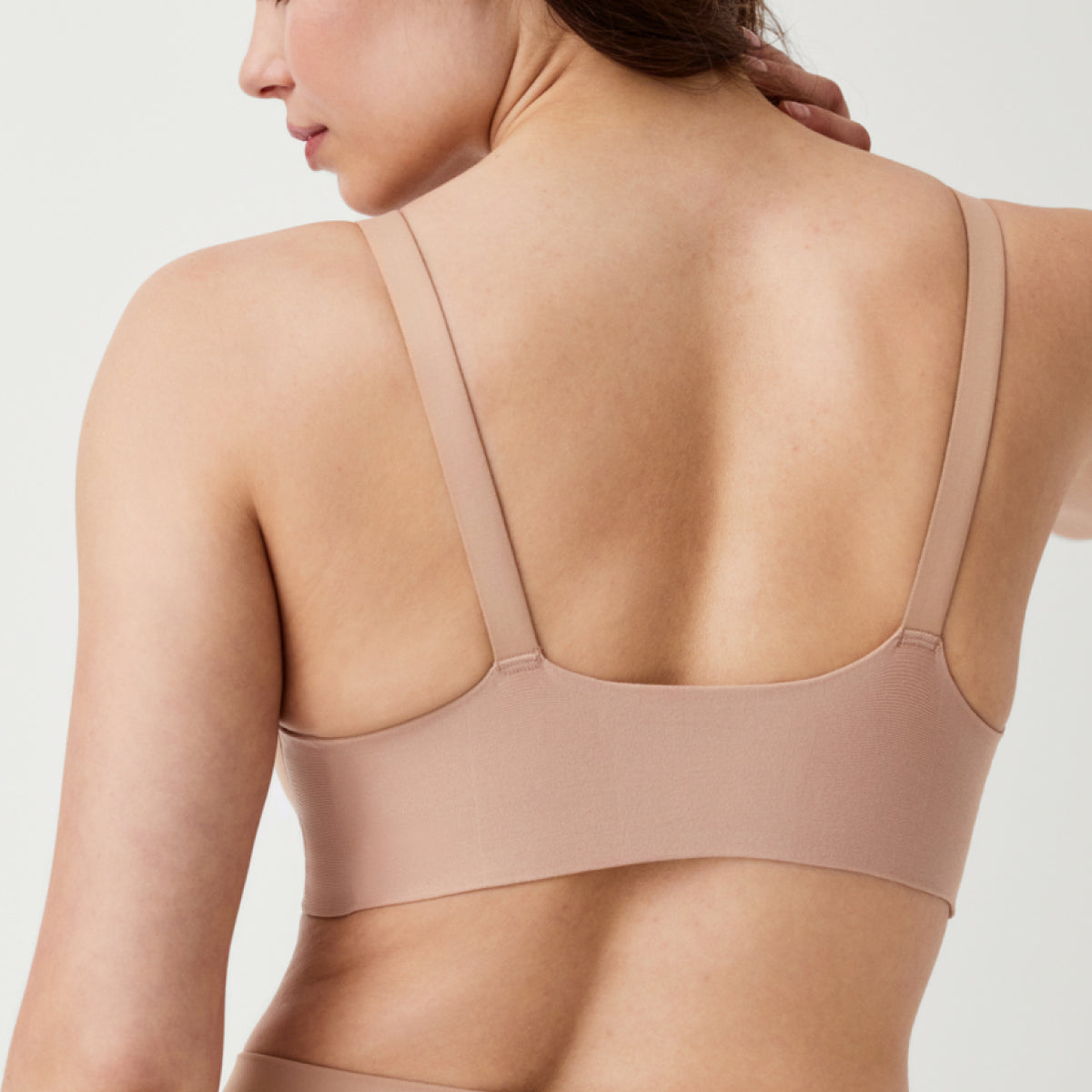 SPANX 34D Naked 2.0 Bra-llelujah Lightly Lined Racerback Bra Orig $68