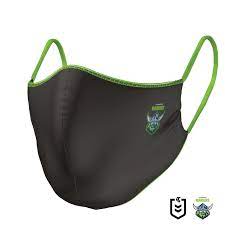 Canberra Raiders Double Sided Face Mask With Adjustable Earstraps