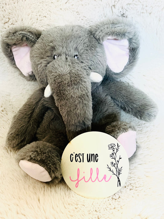 Ensemble cadeau « Veux-tu être mon parrain? » – Mini & Chou