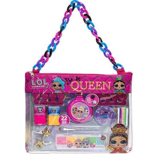 Rainbow High Townley Girl Kids Makeup Play Set With Kids Chain Purse Bag,  Ages 3+ 