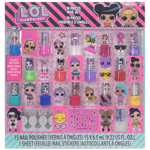  Horizon Group USA Rainbow High Rainbow Nail Salon, Includes 5  Nail Polishes, Nail Stickers, Stick-On Nails, Glitter & Nail Dryer, Nail  Art Kit for Girls Ages 7-12, Multi : Toys 