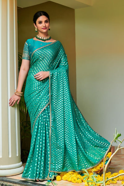 firozi brasoo saree