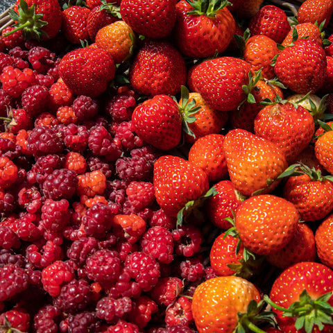 Natural aphrodisiacs: Strawberries and Raspberries