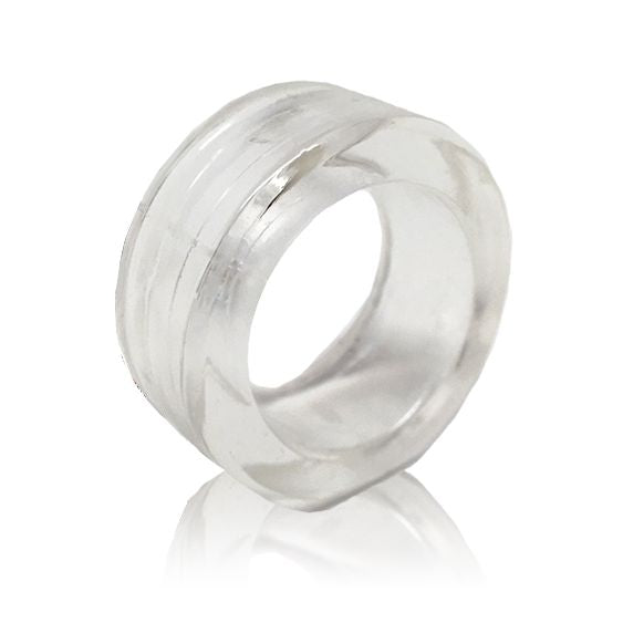 Silicone Flat 1-1/2" Cock Ring
