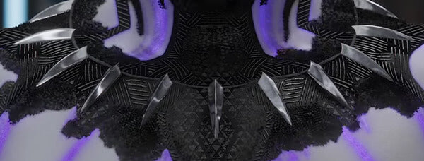 Black Paterh's royal necklace that houses the nanotech.