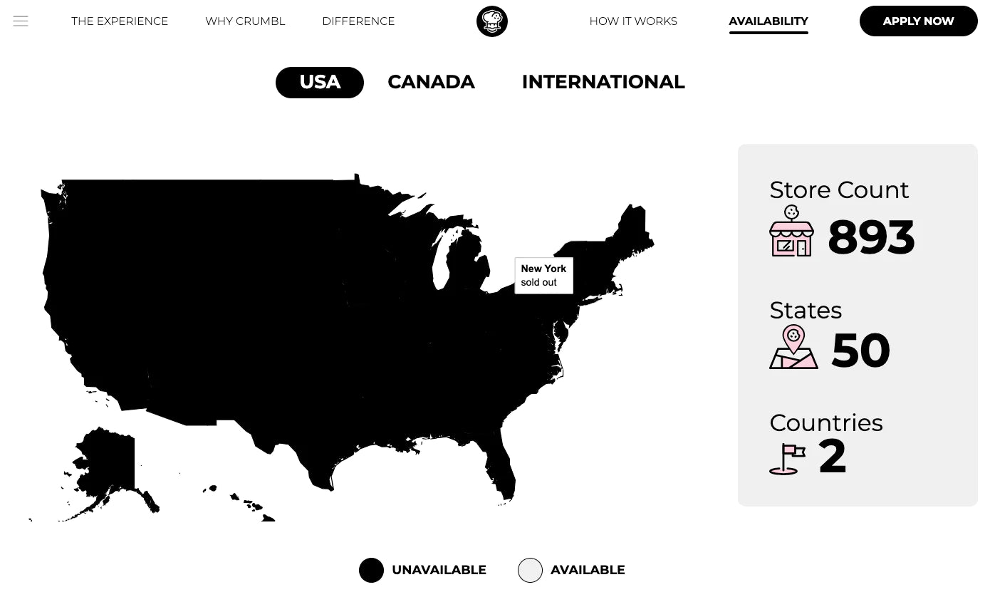 Crumbl franchising opportunities sold out in New York and nationwide