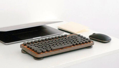 Retro vintage keyboard