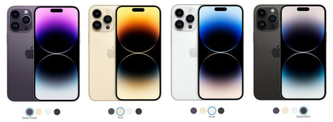 iphone pro max colours