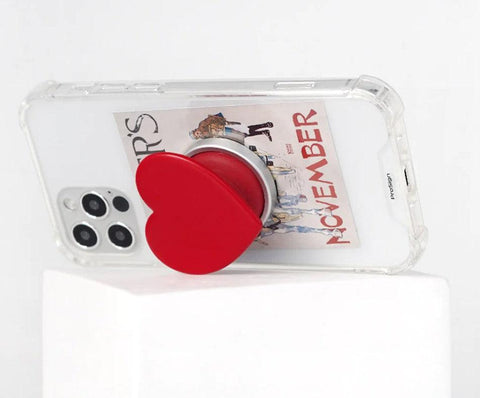 heart shaped phone grip griptok