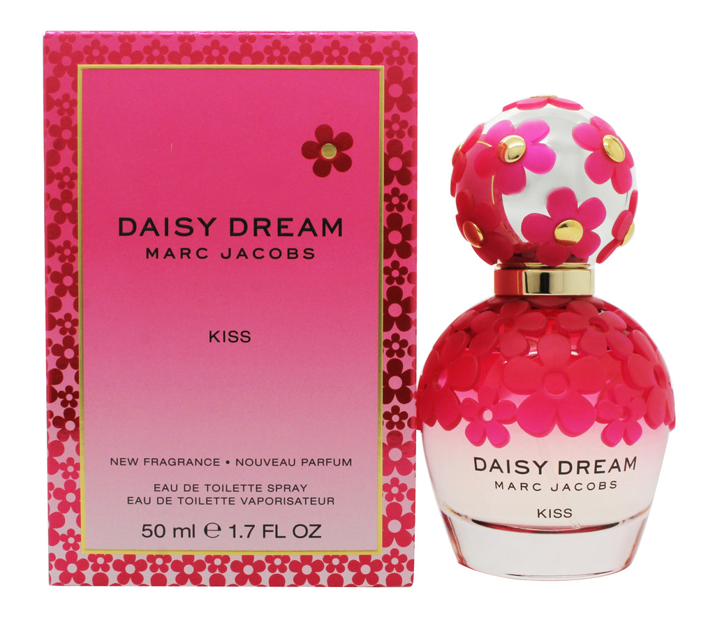 marc jacobs daisy dream kiss eau de toilette 50ml spray