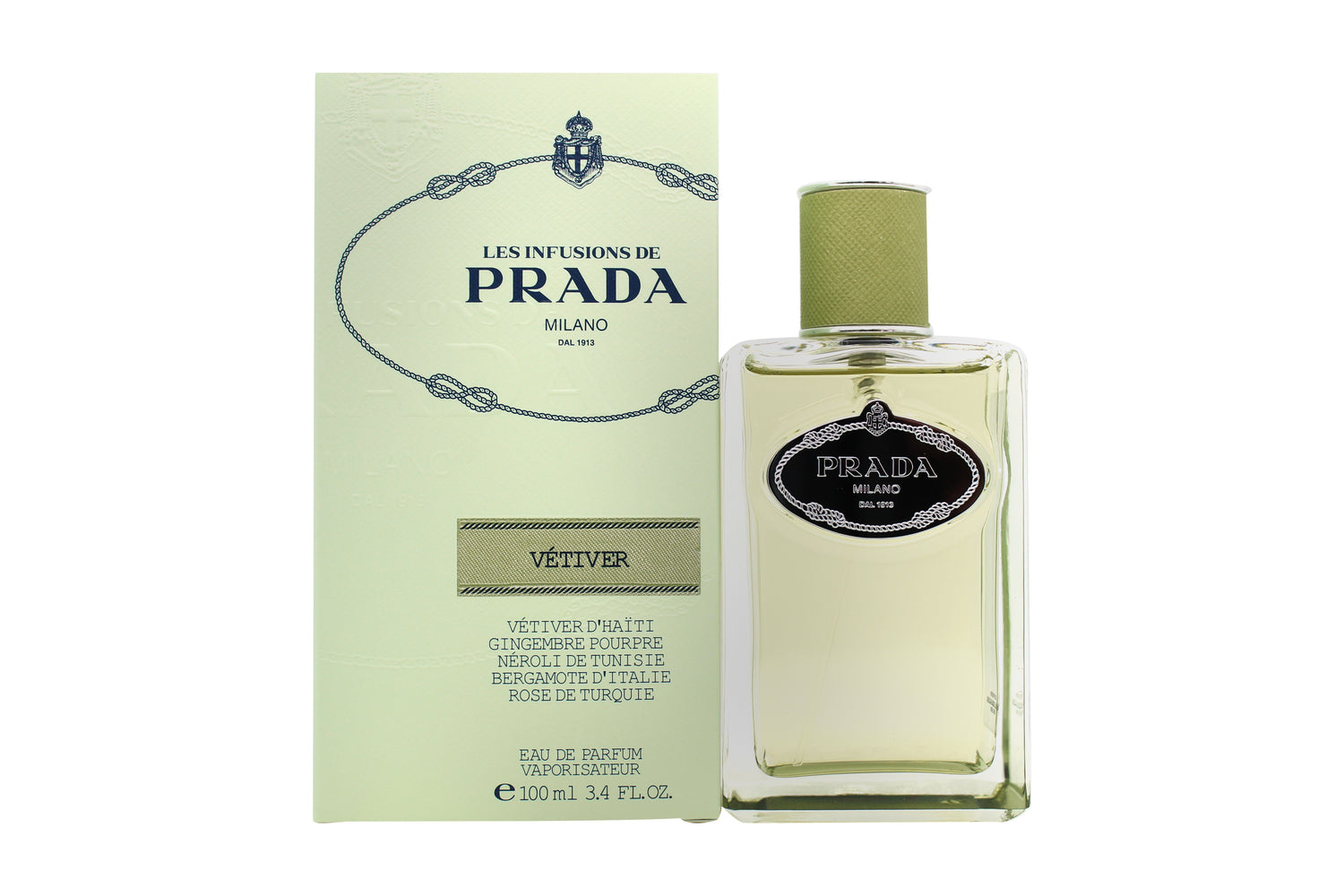 prada vetiver 100ml eau de toilette