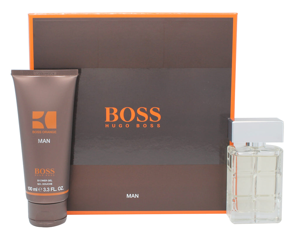 boss orange man gift set 40ml