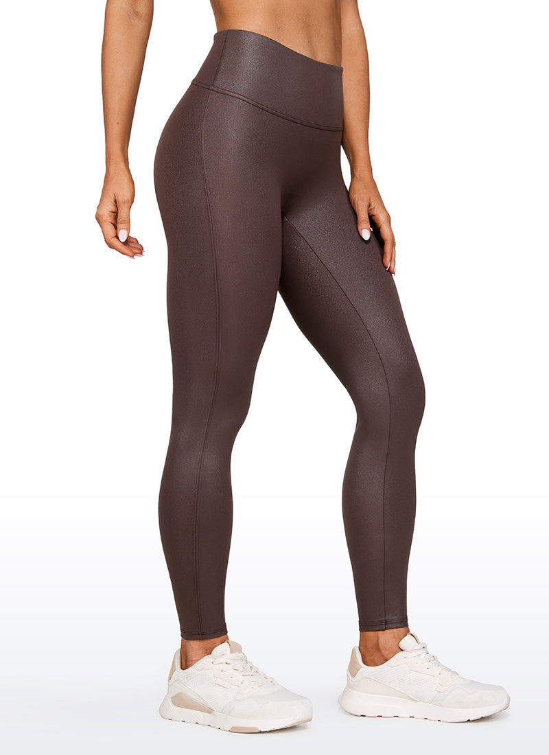 GetUSCart- CRZ YOGA Women's Naked Feeling I 7/8 High Waisted Yoga Pants  Workout Leggings - 25 Inches Grey Sage X-Large