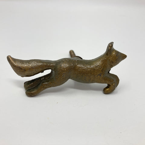Running Rabbit. Vintage Antique Iron Bronze Handmade Metal Animal Cupboard  Door Knobs, Drawer Pulls Cabinet Door Handles 