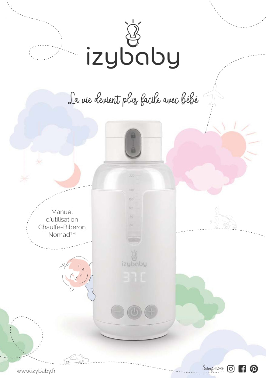 Le chauffe biberon autonome Izybaby: uniquement dans votre magasin p