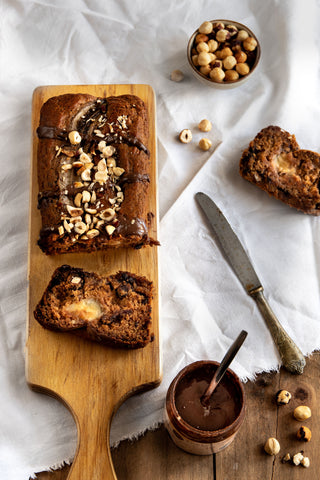 banana bread vegan e sem acucar com Zesty