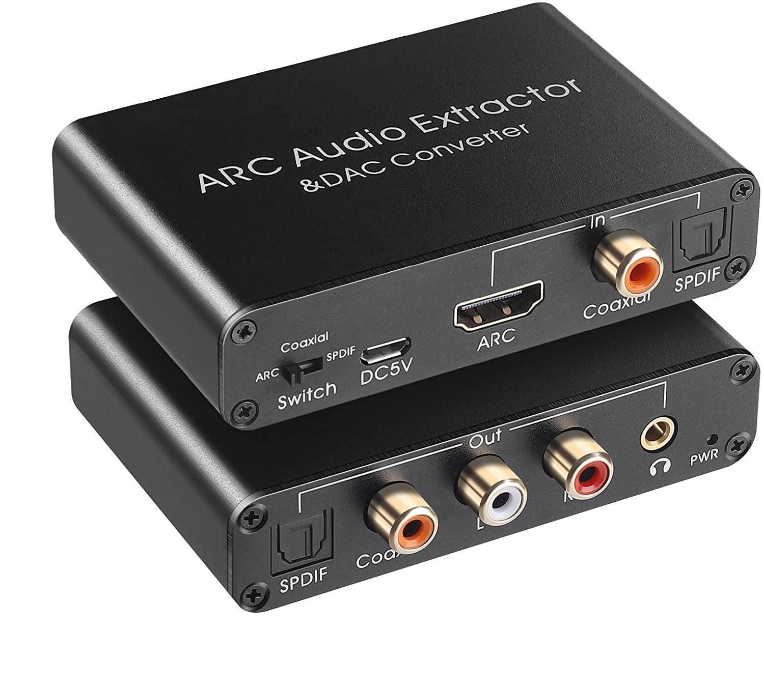 NÖRDIC HDMI ARC-ääniliitäntä HDMI ARC -muunnin DAC-muunnin