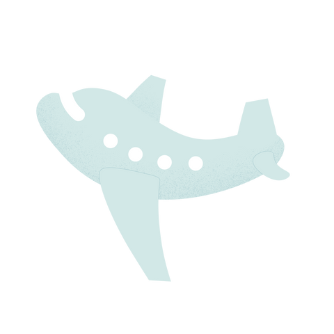 Flugzeug Sticker