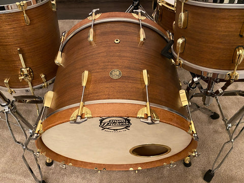 DP Custom Heritage Classic II Drum Kit with Brass Hardware