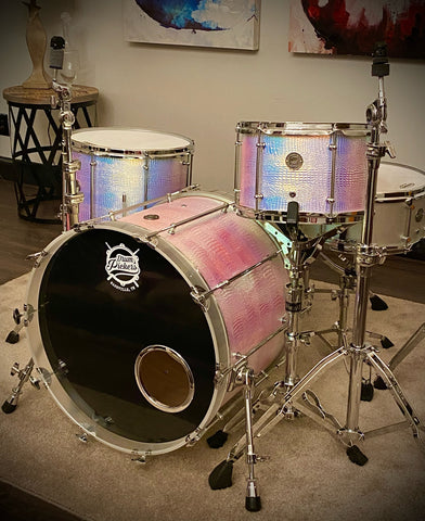 DRUMPICKERS DP CUSTOM 3-PC KIT IN REFLECTING REPTILE