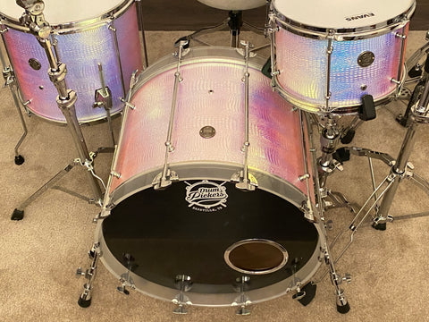 DRUMPICKERS DP CUSTOM 3-PC KIT IN REFLECTING REPTILE