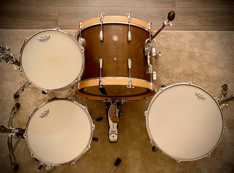 DrumPickers Vintage Professional Series Kit - Drummer’s Eye View