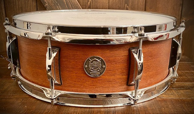 DP Custom 8-Ply (1/6/1) African Mahogany/Maple/African Mahogany Snare Drum