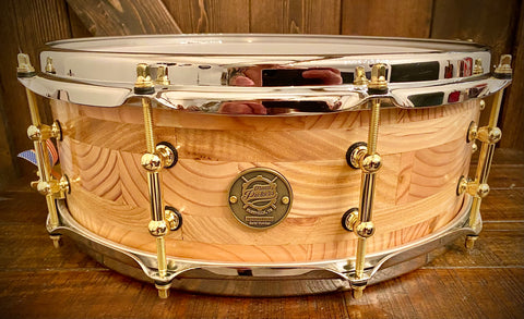 Trialling out the freshly refurbished Pearl Brass Super Gripper Snare!