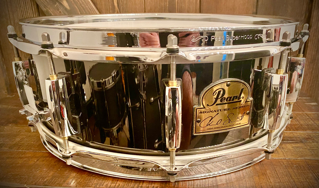 国内発送 DRUM SNARE CS1450 Pearl Chad model Smith 打楽器 - www