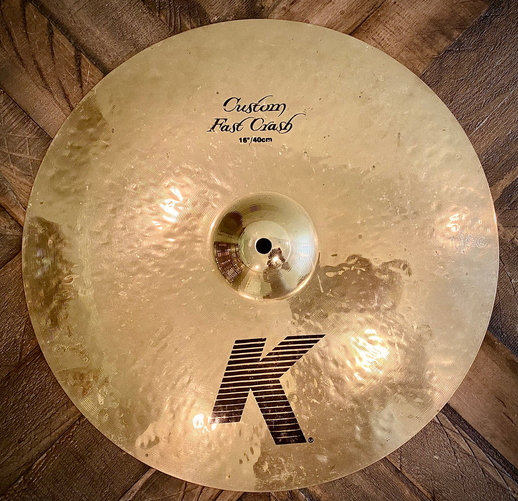 Zildjian K 16” Fast Crash Cymbal – DrumPickers