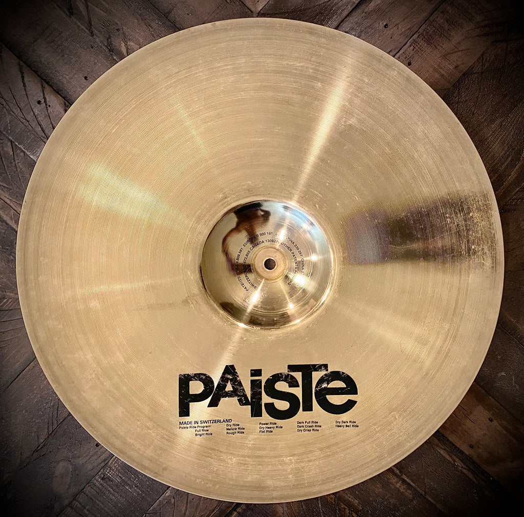 Signature The Paiste Line Blue Bell Rid…