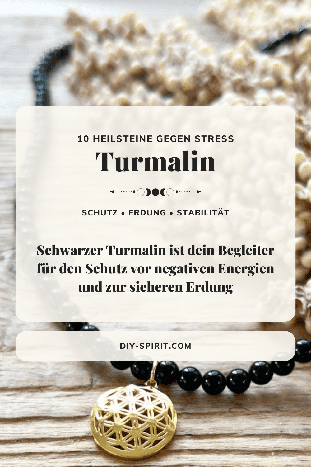 Turmalin - Heilstein gegen Stress