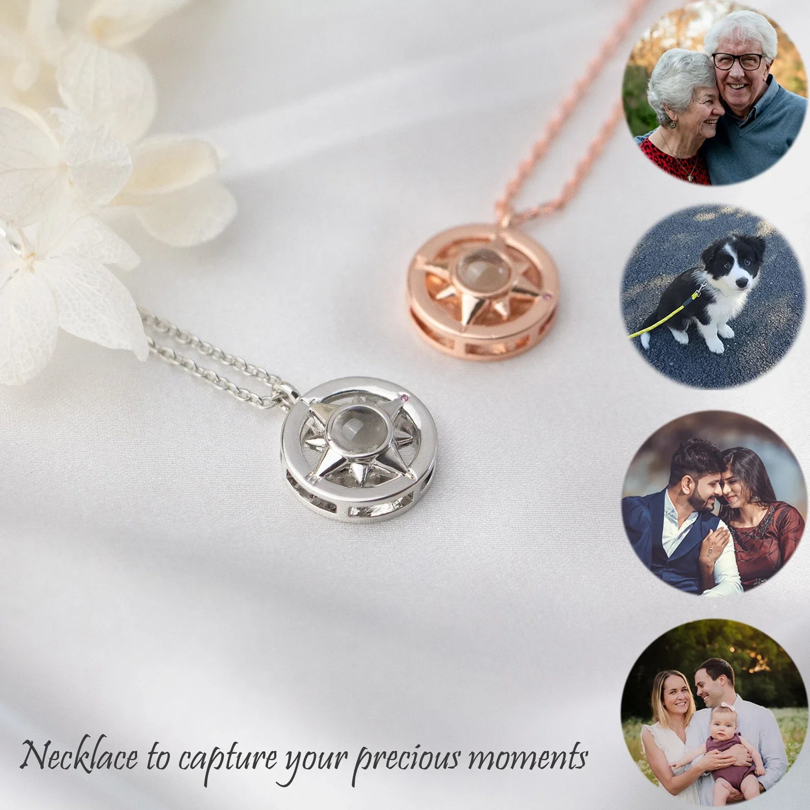 Photo Projection Necklace - Keep Your Photo Inside