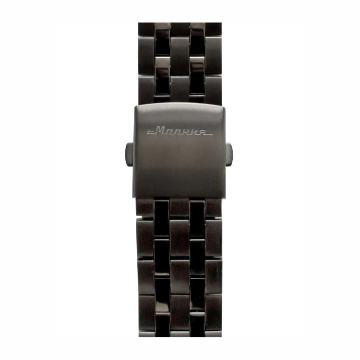 BLACK STAINLESS STEEL BRACELET 22mm FOR AChS-1.5.0 WATCHES