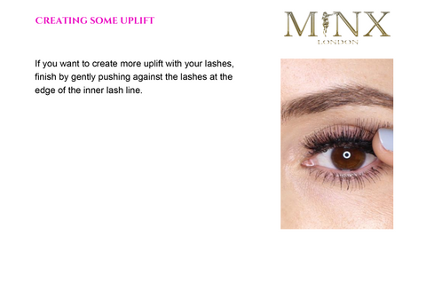 how to apply false eyelashes tutorial - mink lashes