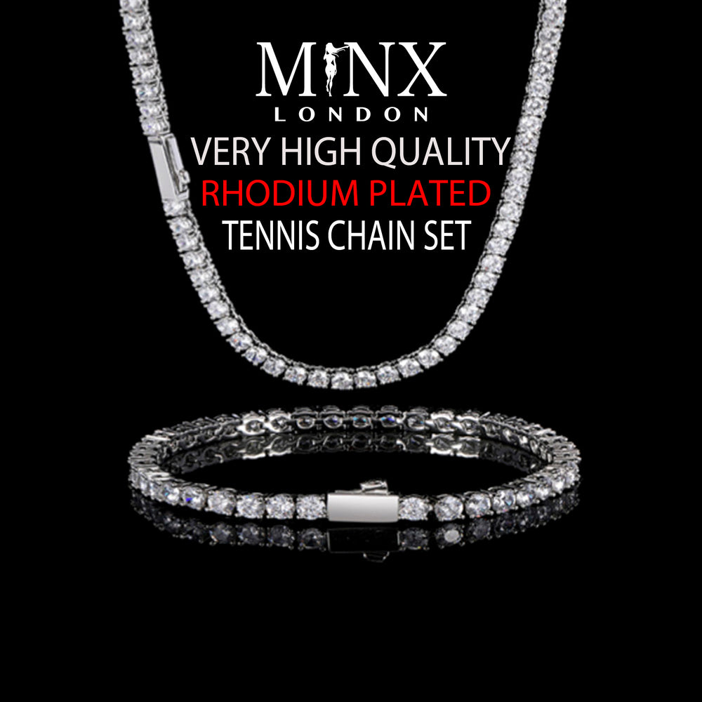 1/3 Cttw Natural Diamond Tennis Bracelet Set in 925 Sterling Silver – Fifth  and Fine