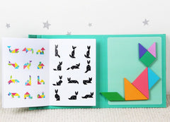puzzle magnétique tangram montessori