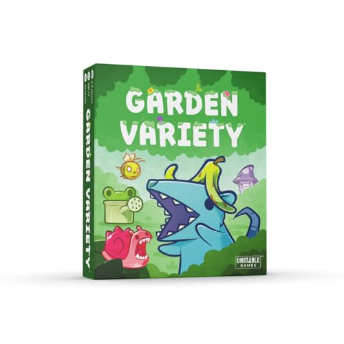 Unstable Games - Garden Variety Base Game - A quirky, easy to learn card game for Kids, Teens, Adults - 2-5 Players, ages 7+
