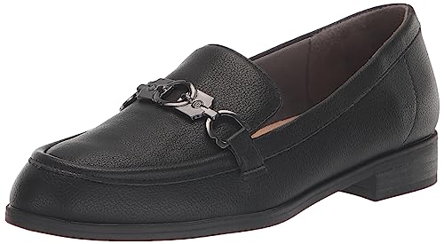 Dr. Scholl's Shoes Womens Rate Adorn Slip On Casual Loafer Black Smooth 6 M