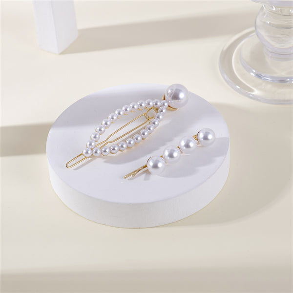 2/pc Real Pearl hair Pins