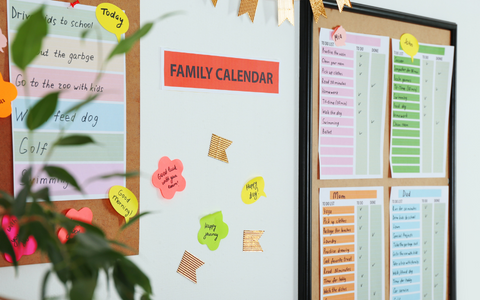 family calendar schedule