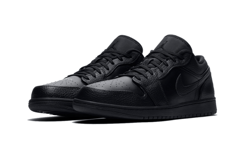 black low air jordan 1