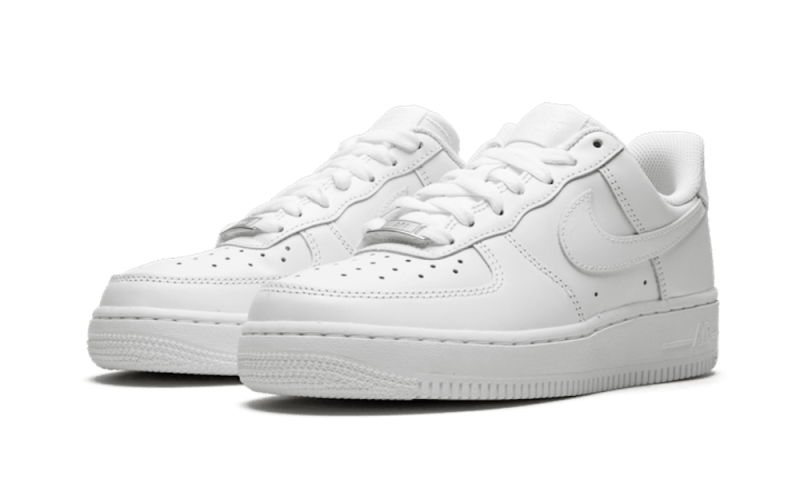 white nike air force low