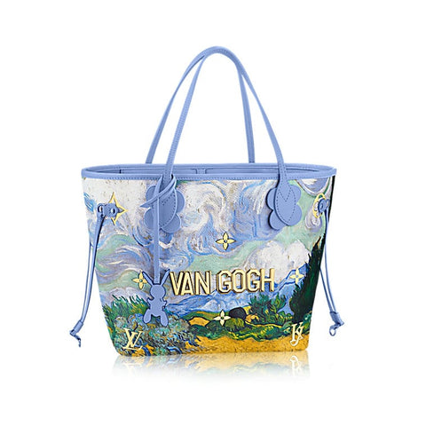 Louis Vuitton Jeff Koons A Wheatfield with Cypresses Neverfull