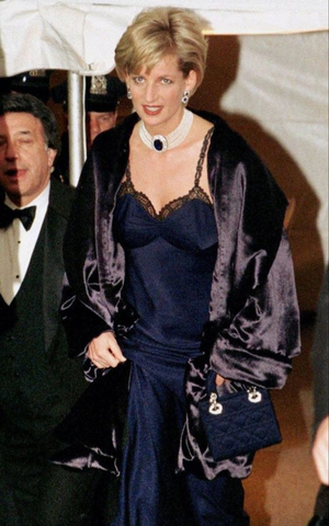 Princess Diana at Costume Institute Gala Honors Metropolitan Museum of Art in New York City with Lady Dior