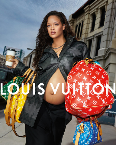 Rihanna's Louis Vuitton Men's Spring-Summer 2024 ad
